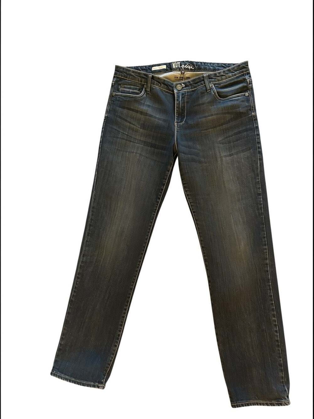 KUT from the Kloth Catherine Boyfriend Slim Relaxed Jeans Size 14 - Picture 2 of 7